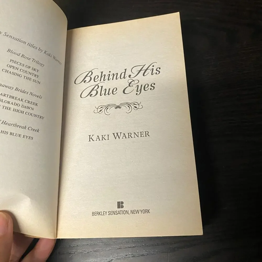 Behind His Blue Eyes by Kaki Warner (2013, Mass Market)